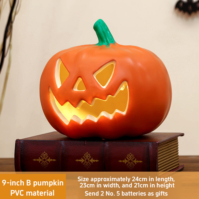 Outdoor Lighting Event - Halloween Lighted Pumpkin DIY Ornament Lantern