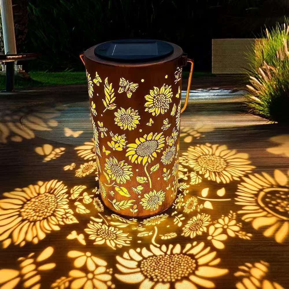 Lighting Fixture Outdoor - Sunflower Light and Shadow Light Waterproof