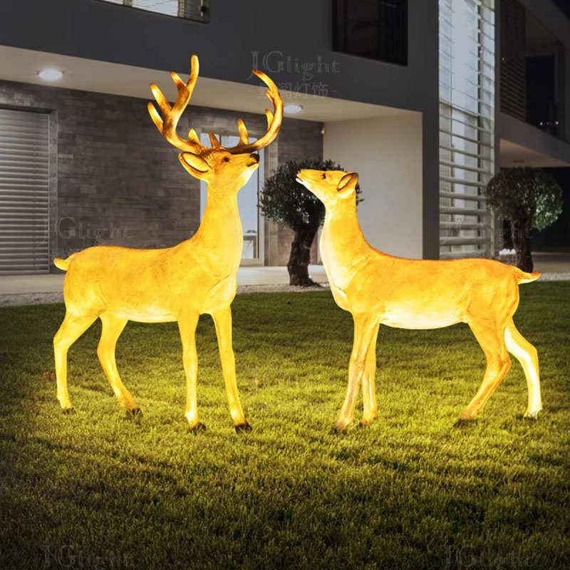 Street Animals Lighting Landsc - Outdoor Lighting Unique 评论和价格