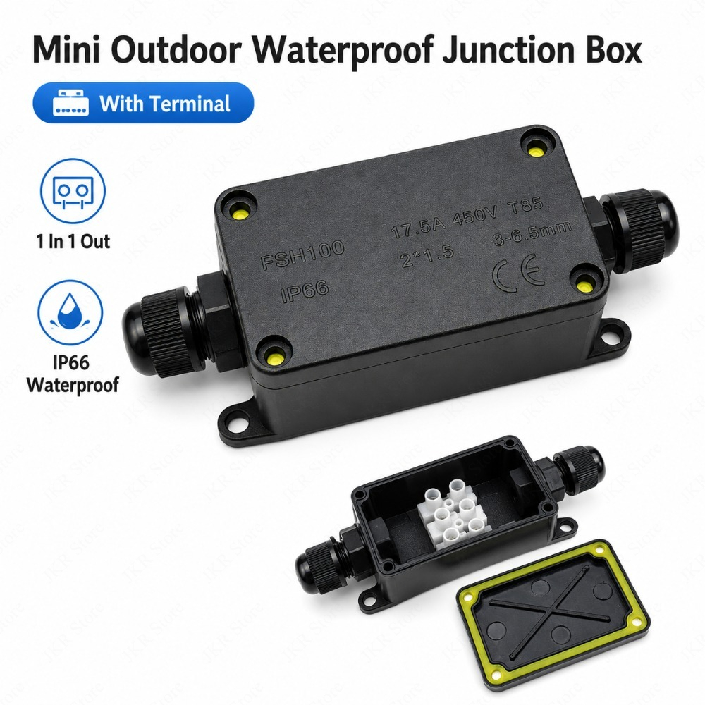 2 Way Outdoor IP66 Waterproof  - Outdoor Lighting Wire Connectors 评论和价格