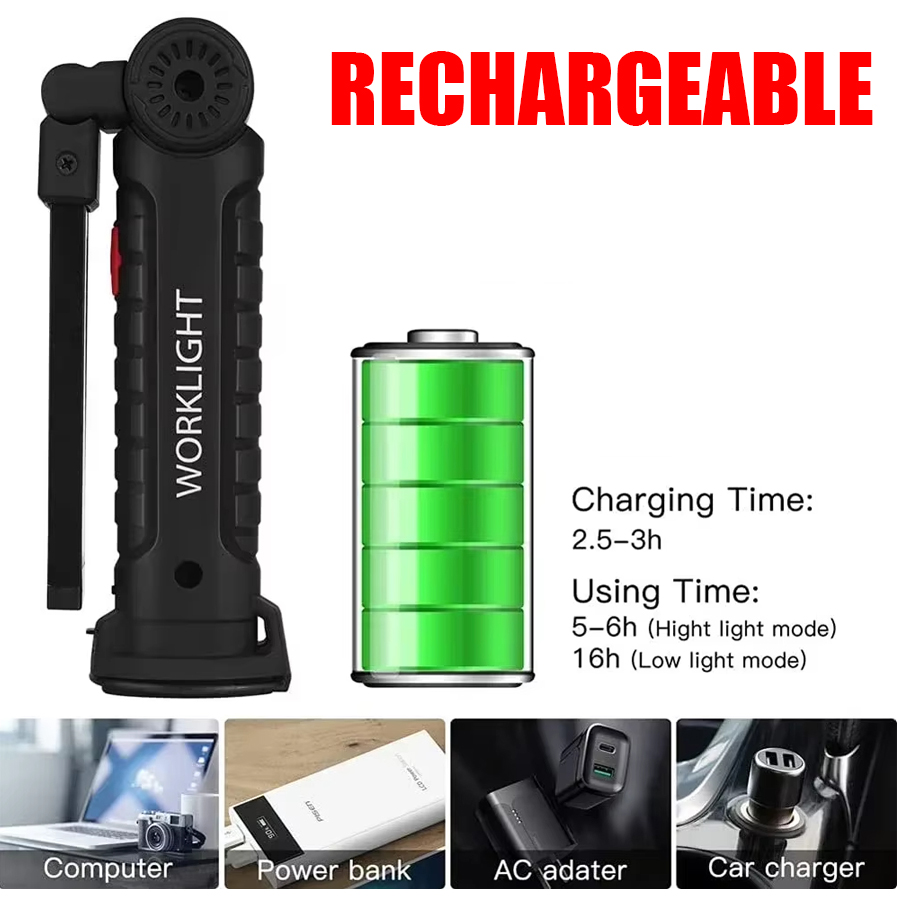 Portable LED Flashlight with M - Outdoor Lighting Setup 评论和价格