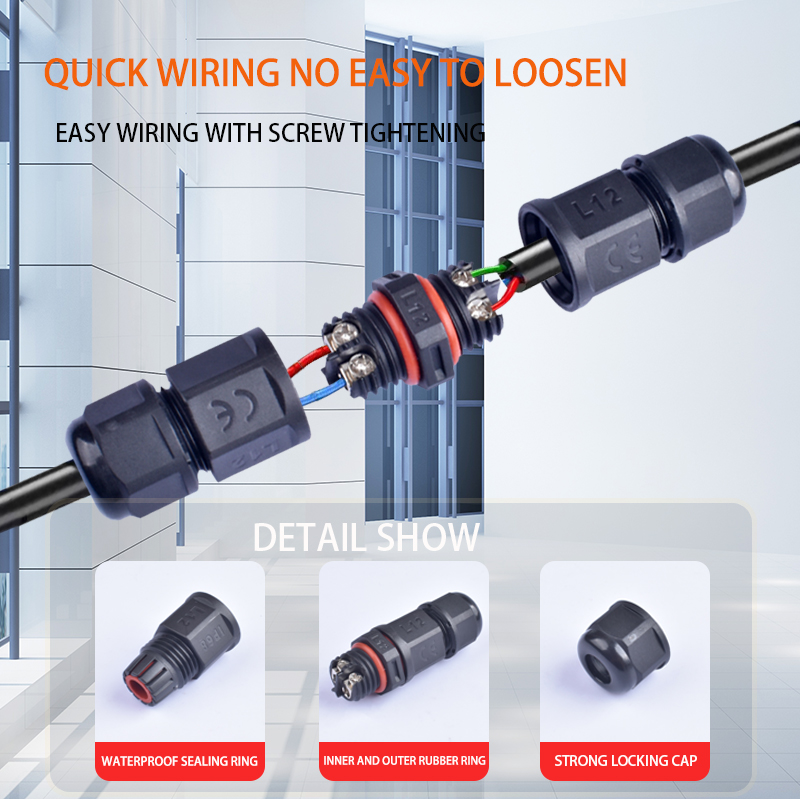 IP68 Waterproof Connector LED  - Outdoor Lighting Wire Connectors 评论和价格