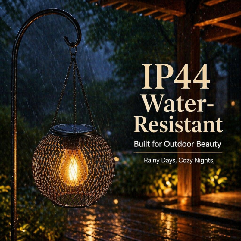 Solar Powered LED Hanging Floo - Outdoor Lighting Diy 评论和价格