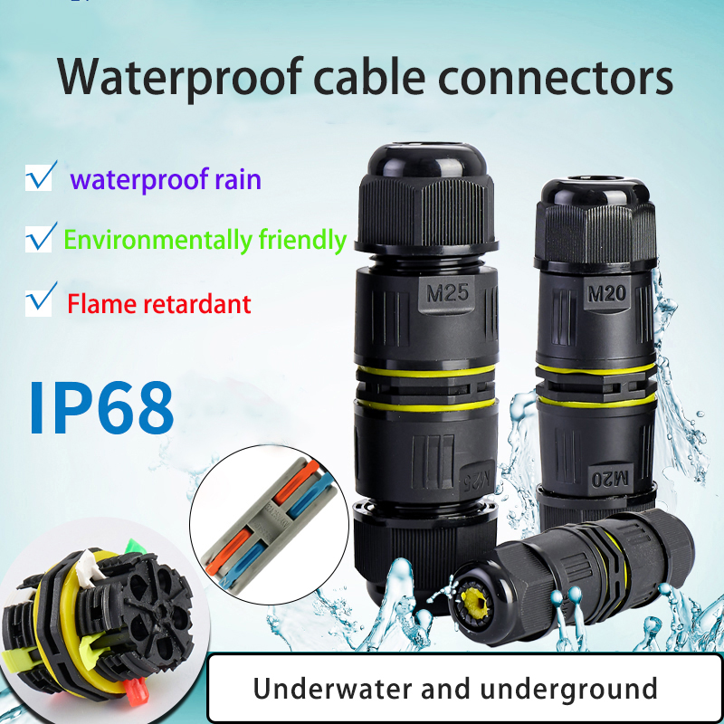 IP68 Outdoor Waterproof Electr - Outdoor Lighting Wire Connectors 评论和价格