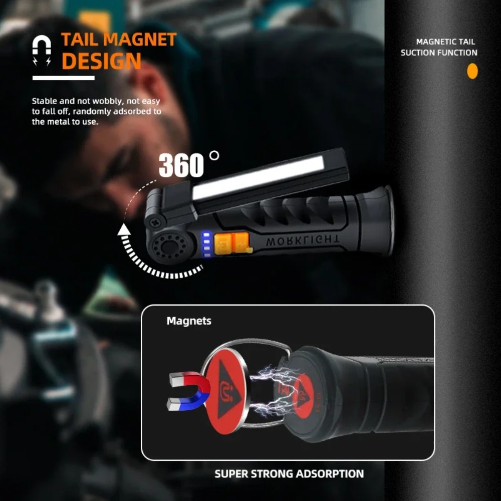 Portable COB LED Flashlight US - Outdoor Lighting Setup 评论和价格