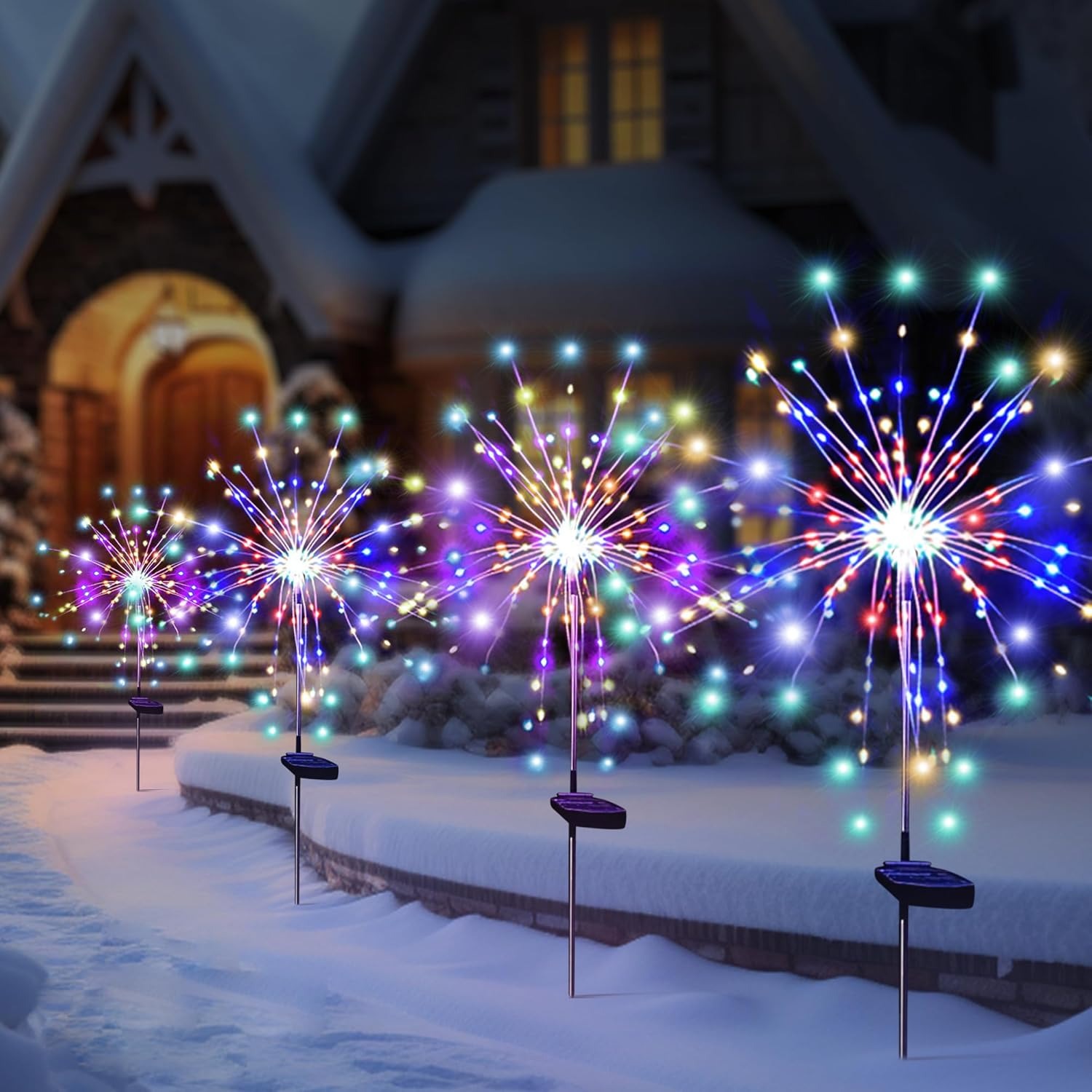 Solar LED Firework Fairy Light - Outdoor Lighting Event 评论和价格