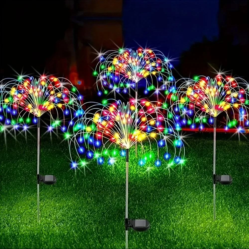 Solar LED Firework Fairy Light - Outdoor Lighting Event 评论和价格