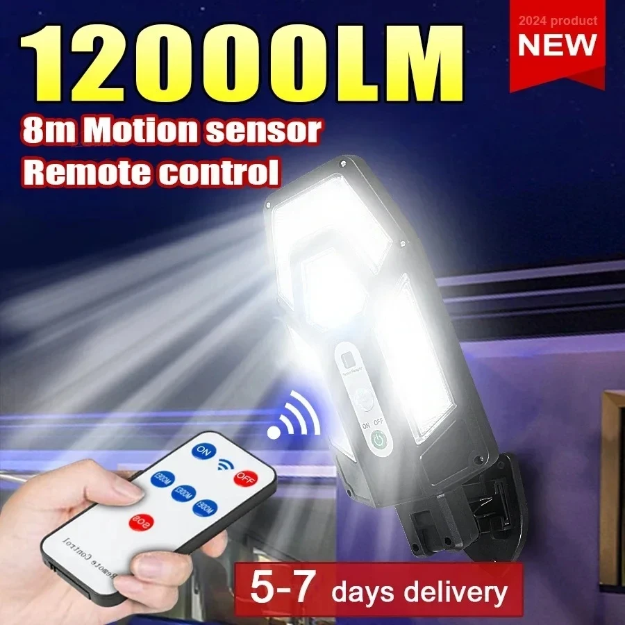 12000LM Powerful Solar Wall La - Outdoor Lighting Diy 评论和价格