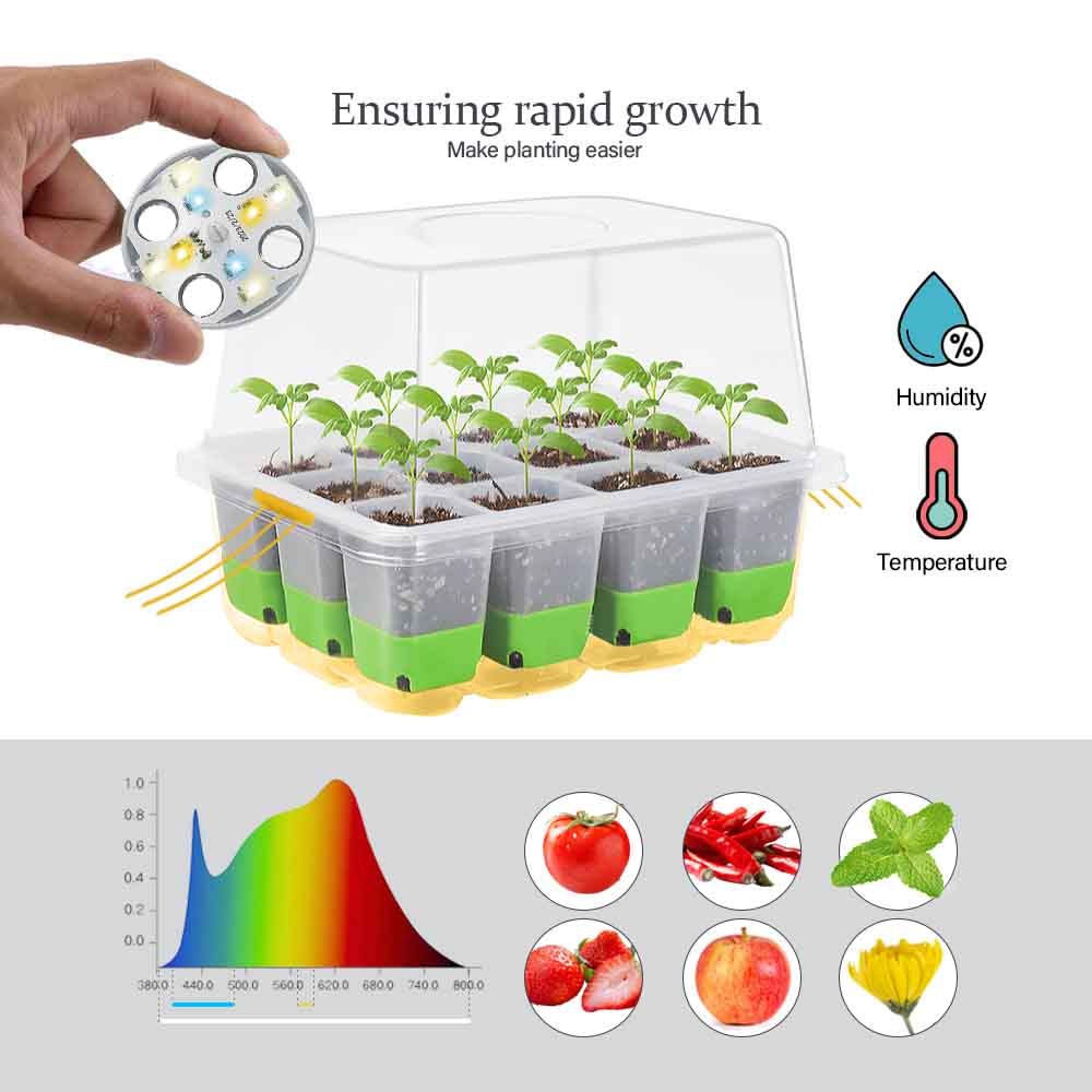 LED Grow Light Seedling Starte - Outdoor Lighting Box 评论和价格