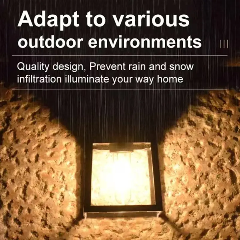 Outdoor Solar Tungsten Wall Li - Outdoor Lighting Diy 评论和价格