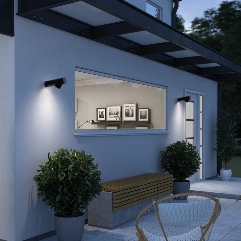 SANDYHA Modern LED Wall Lamp U - Outdoor Lighting Unique 评论和价格