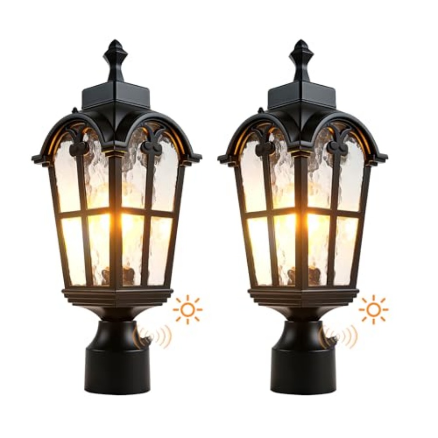 Sensor Outdoor Post Lights Wat - Lighting Fixture Outdoor 评论和价格