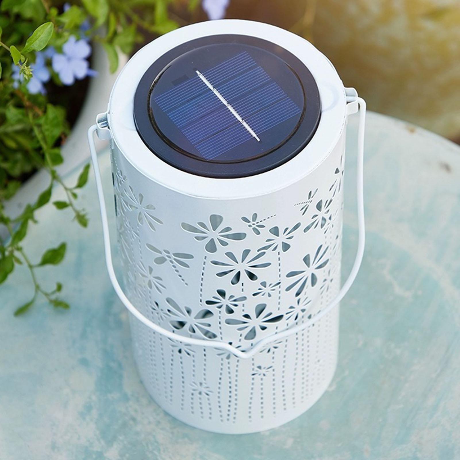 Solar Lanterns Colorful Metal  - Outdoor Lighting House 评论和价格