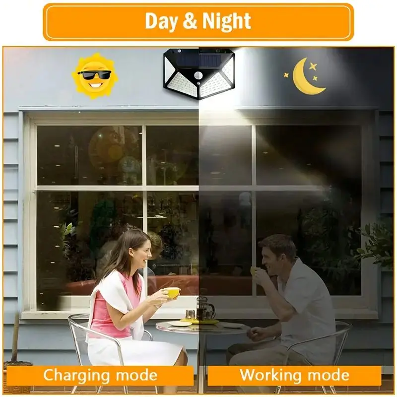 100LED Outdoor Solar Garden Li - Lighting Fixture Outdoor 评论和价格