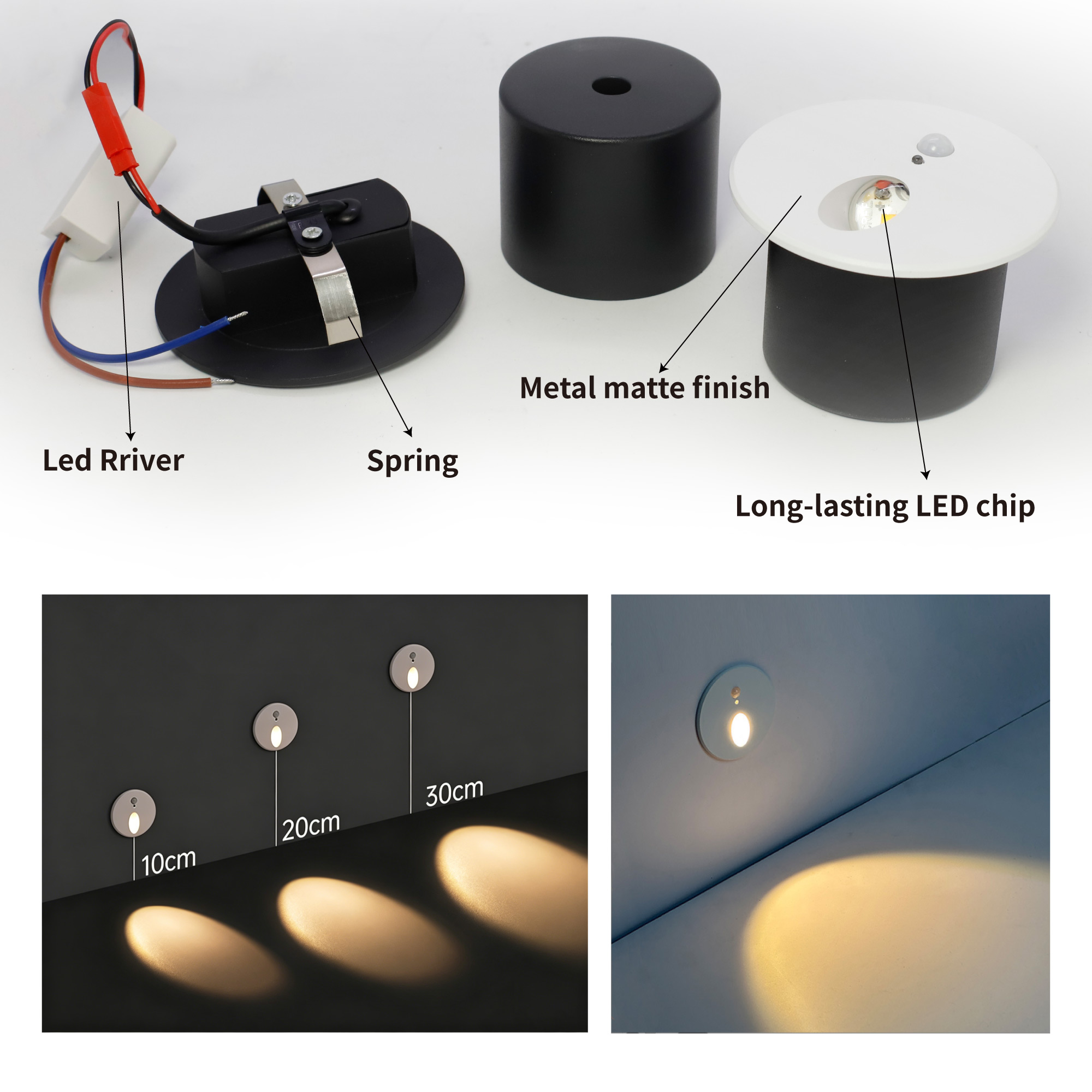 Recessed LED Step&Stair Light  - Deck Step Light 评论和价格