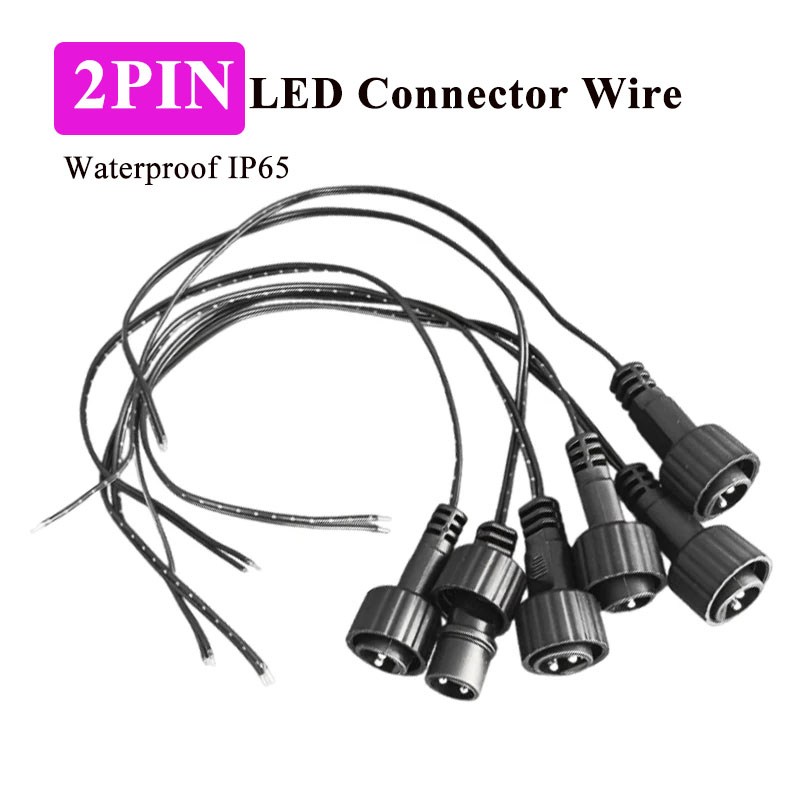 Outdoor 2Pin LED Connector wit - Outdoor Lighting Wire Connectors 评论和价格