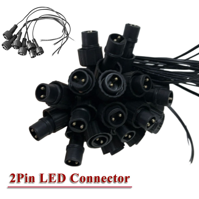 Outdoor LED 2Pin Connector wit - Outdoor Lighting Wire Connectors 评论和价格