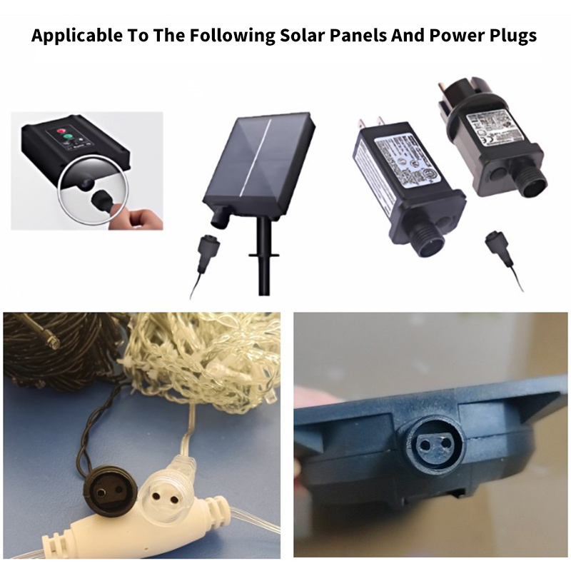 Outdoor LED 2Pin Connector wit - Outdoor Lighting Wire Connectors 评论和价格